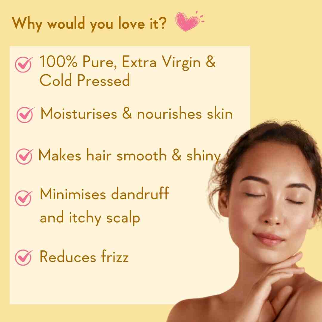 picture describing benefits of sweet almond oil
