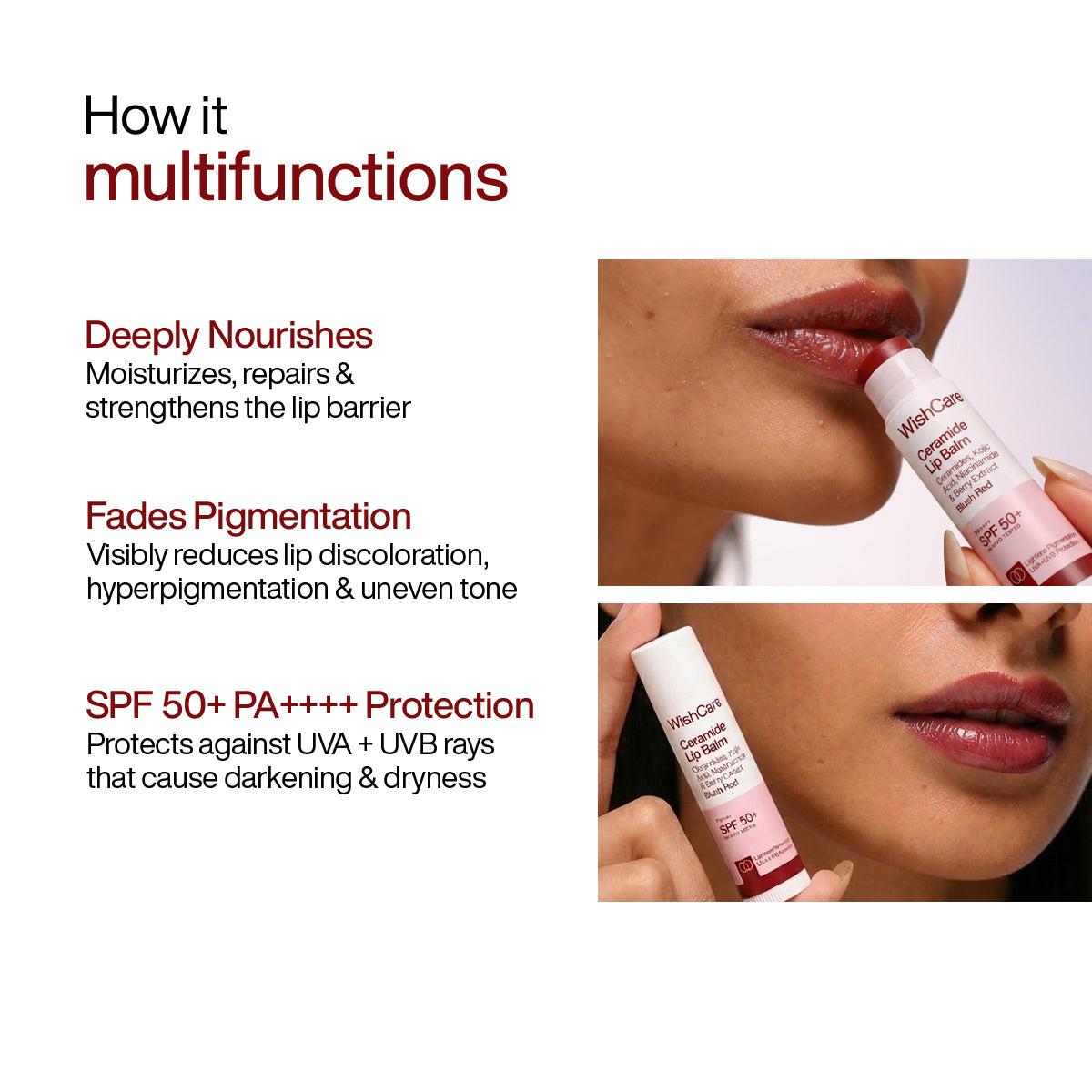 Ceramide Lip Balm with SPF 50 PA++++