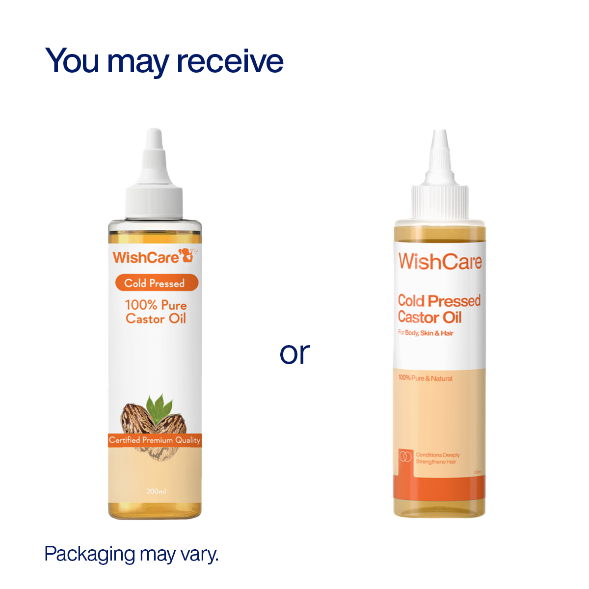 Cold Pressed Castor Oil - 200ml