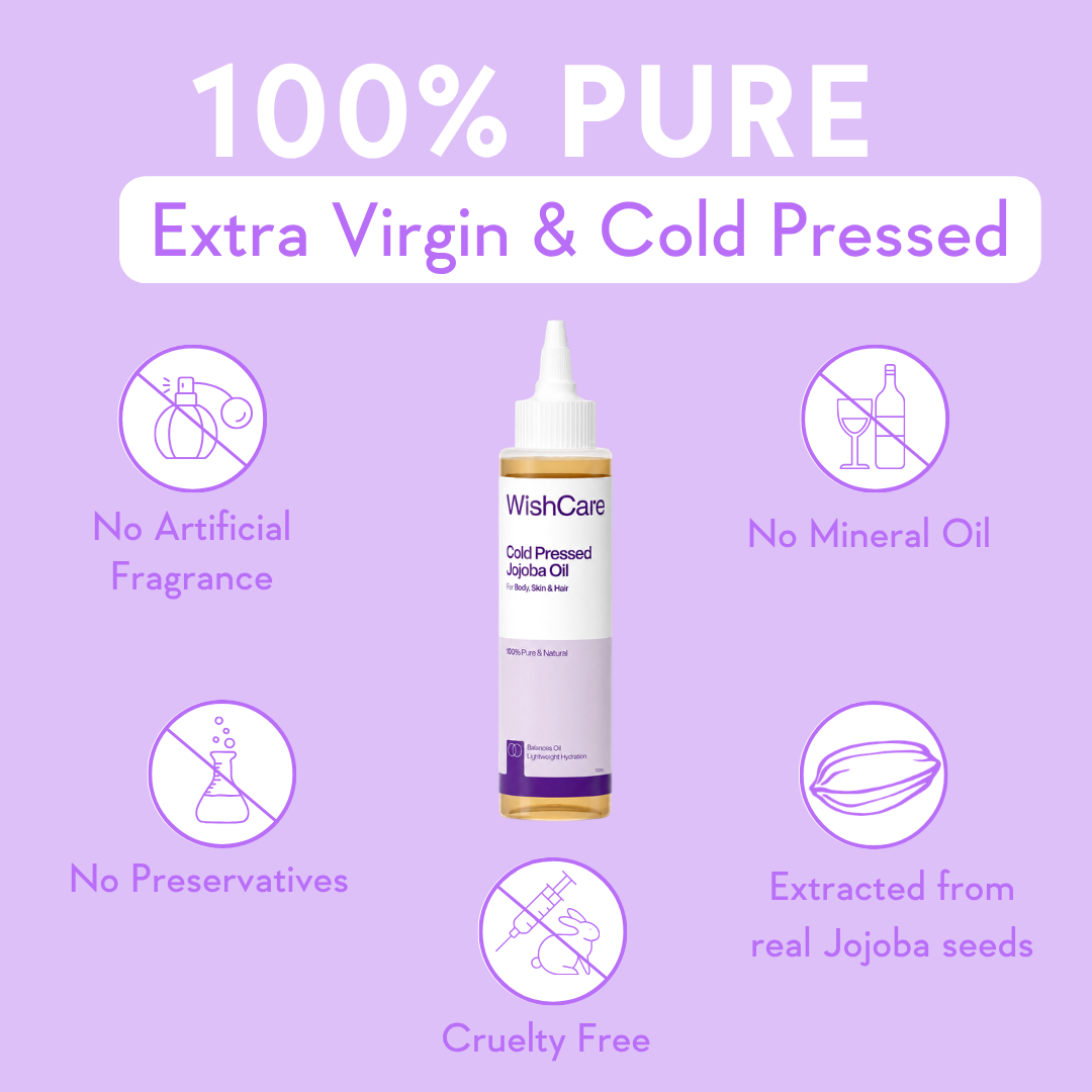Cold Pressed Jojoba Oil - 100ml