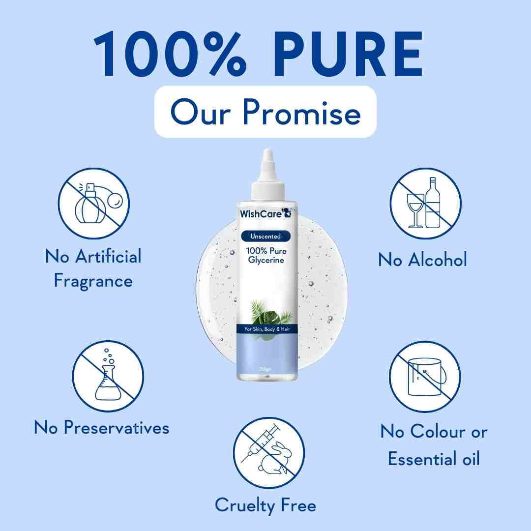 pure glycerine for face and skin