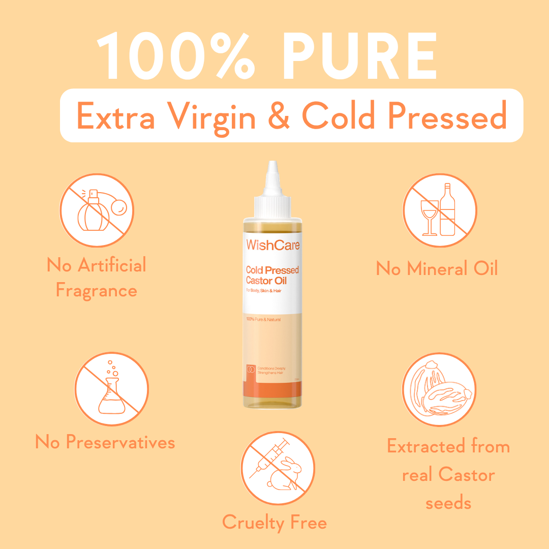 Cold Pressed Castor Oil - 200ml