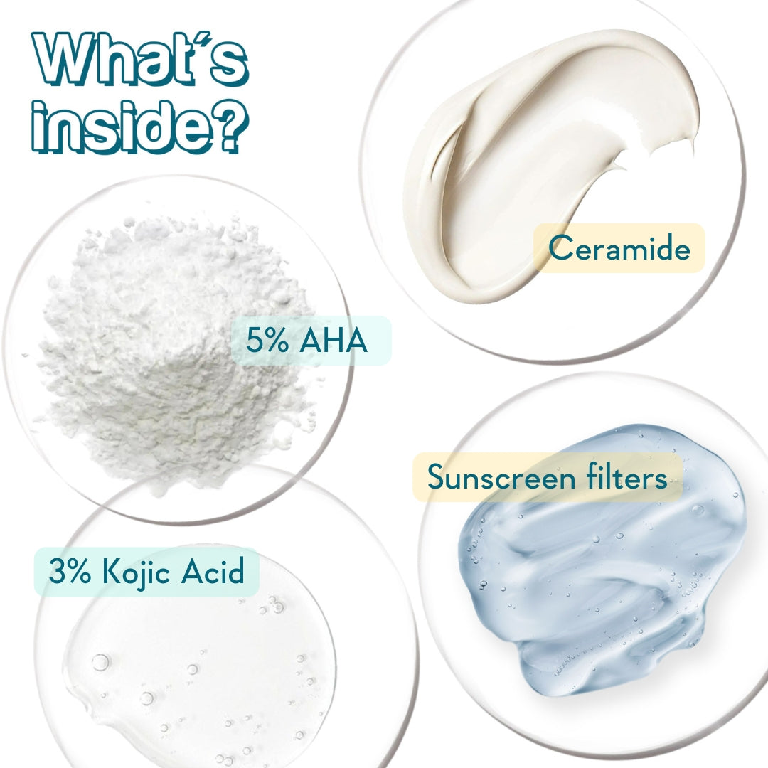 main ingredient list of sunscreen body lotion and underarm roll on