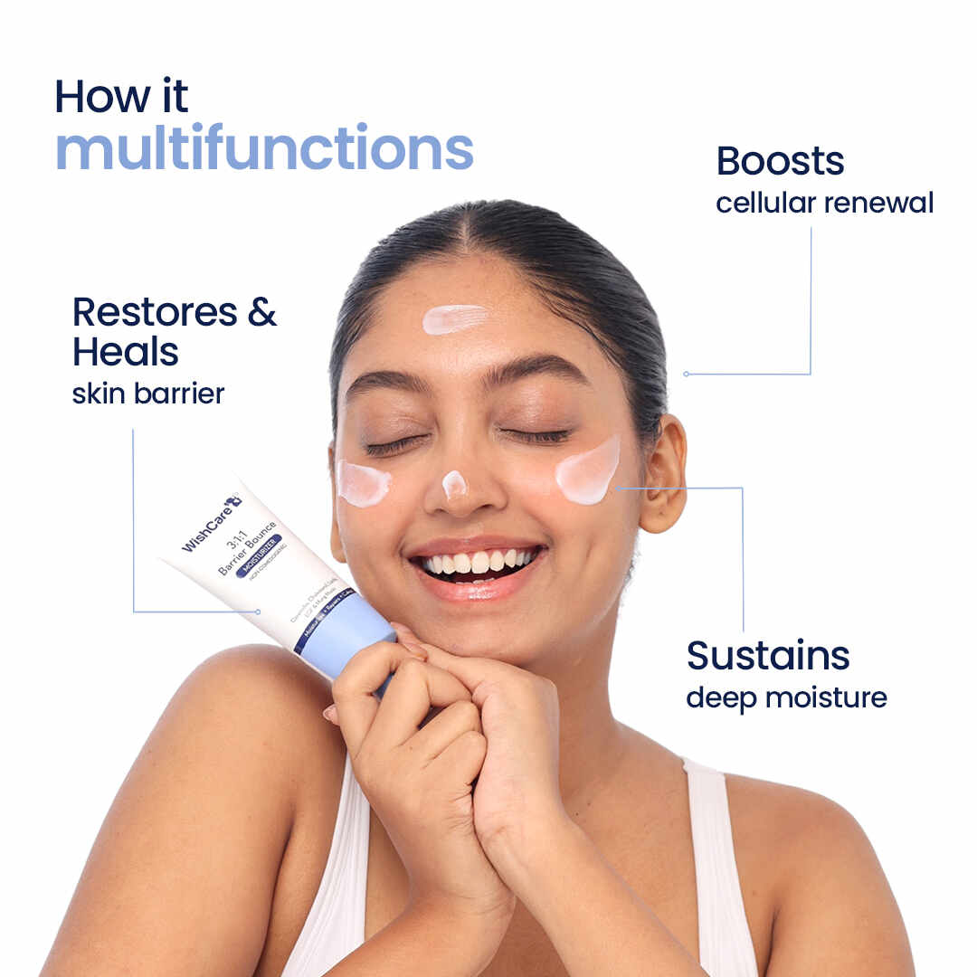 image showing uniqueness of moisturizer for dry skin