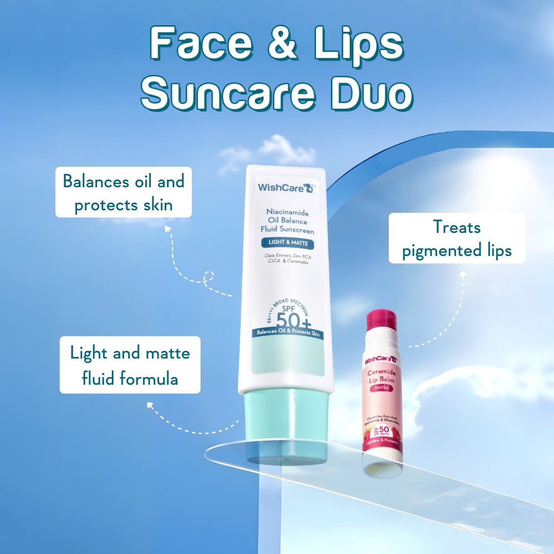 usp of sunscreen for oily skin and spf lip balm