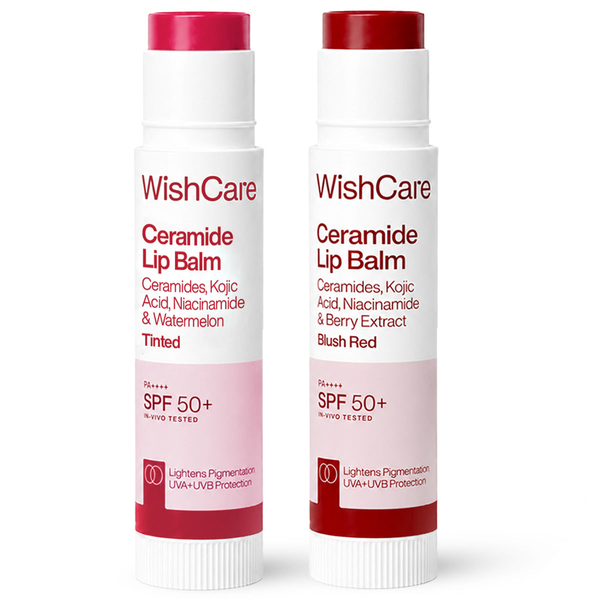 Ceramide Tinted Lip Balm Duo with SPF50 PA++++