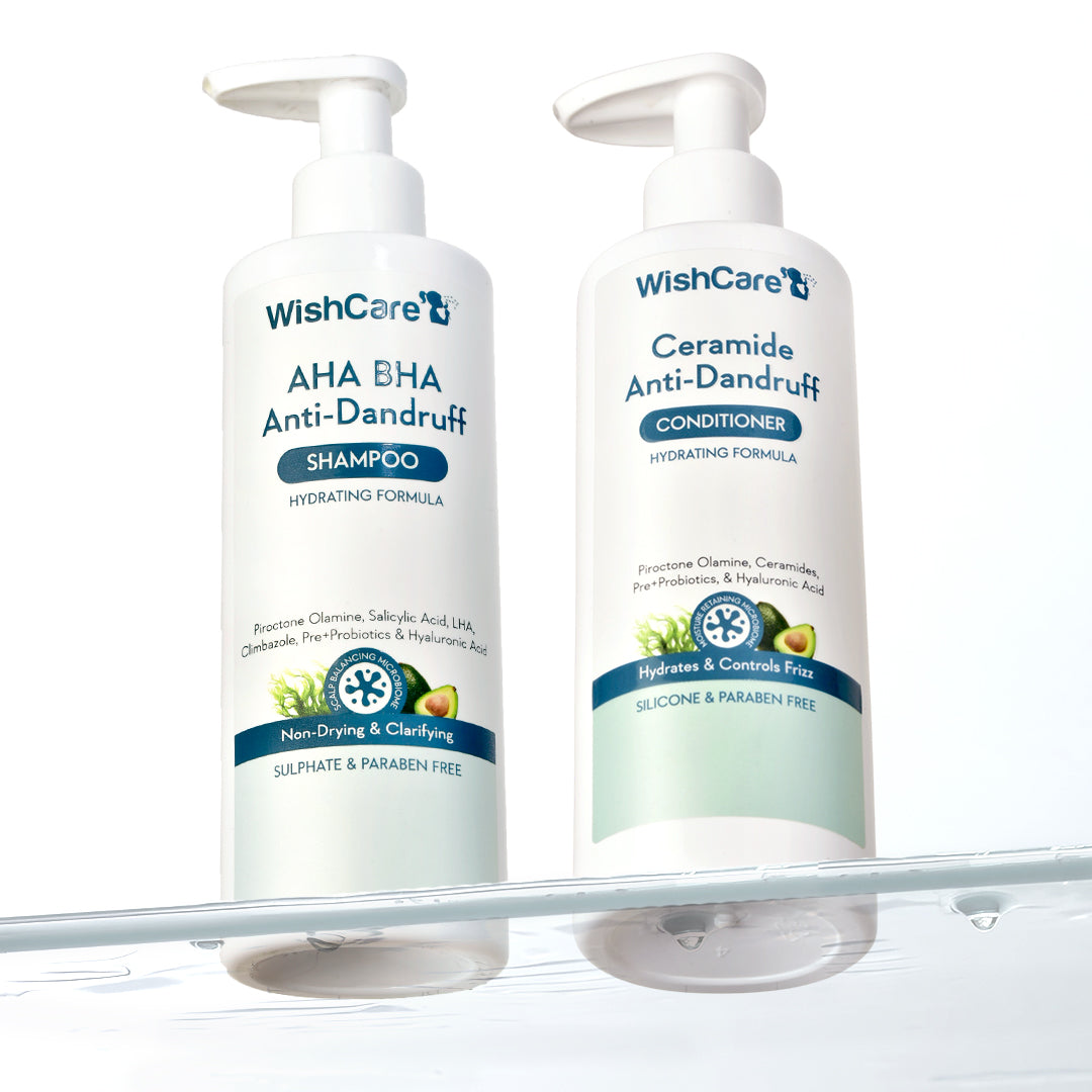 wishcare anti dandruff shampoo and conditioner