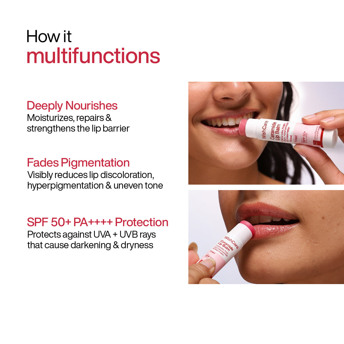 Ceramide Lip Balm with SPF 50 PA++++