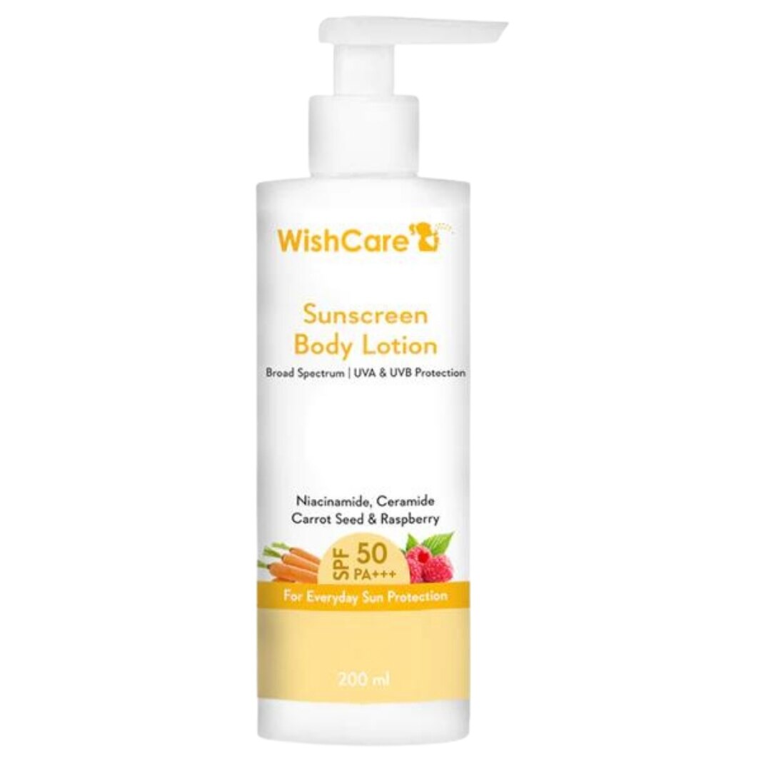 wishcare sunscreen body lotion