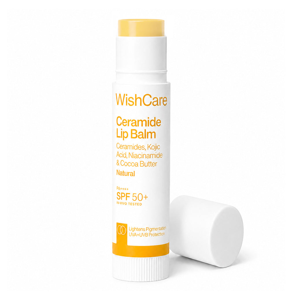 WishCare Ceramide Lip Balm with SPF 50 PA++++ (Untinted) - Image 1