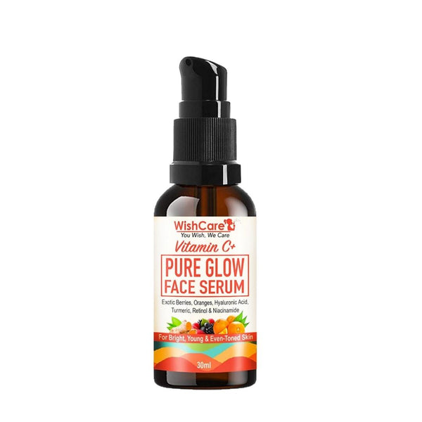 vitamin c pure glow face serum for glowing bright and young skin