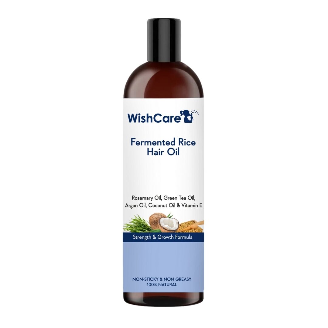 fermented rice hair oil with strength and growth formula