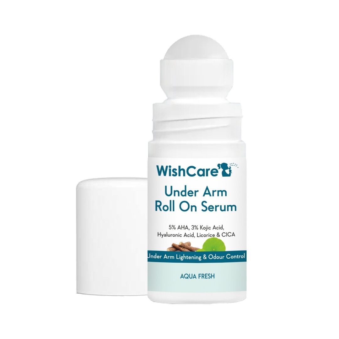 underarm roll on serum with AHA kojic acid