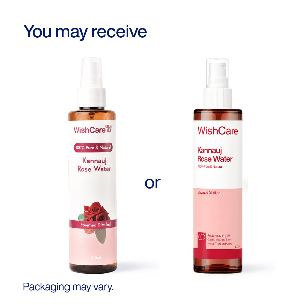 Pure & Natural Kannauj Rose Water - 200 ml