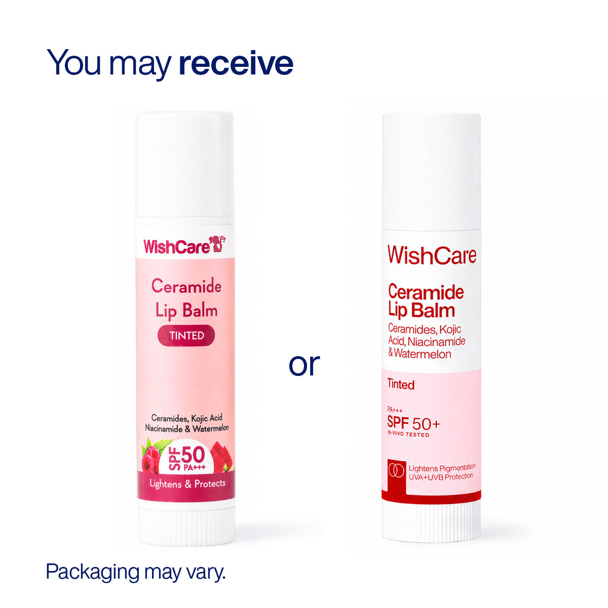 Ceramide Lip Balm with SPF 50 PA+++ (Tinted)