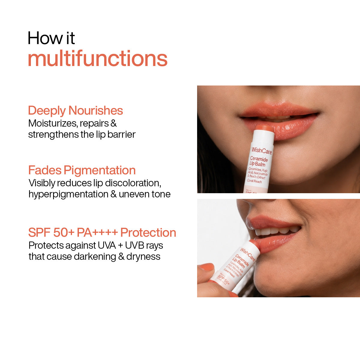Ceramide Lip Balm with SPF 50 PA++++