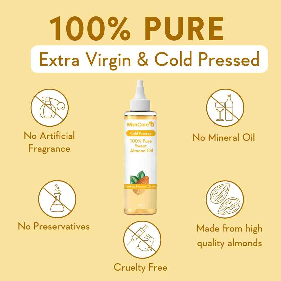 important specification of pure sweet almond oil