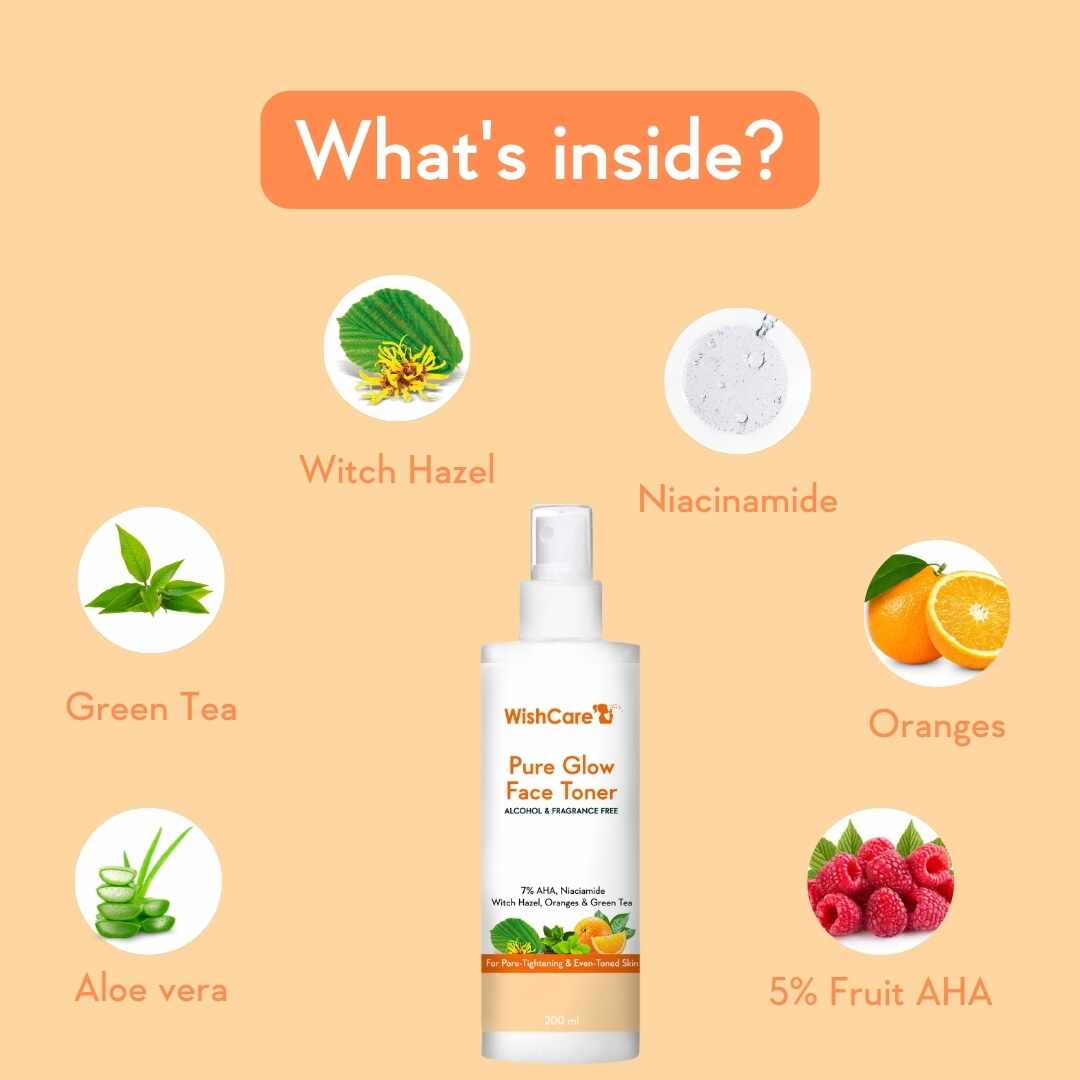 ingredients list of best toner for glowing skin