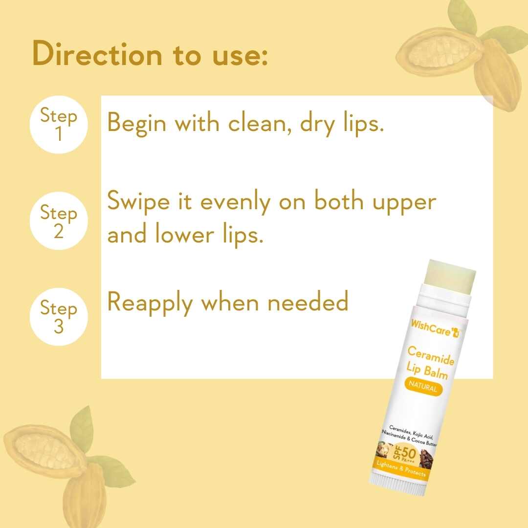 how to use the ceramide lip balm to get nourished smoother lips
