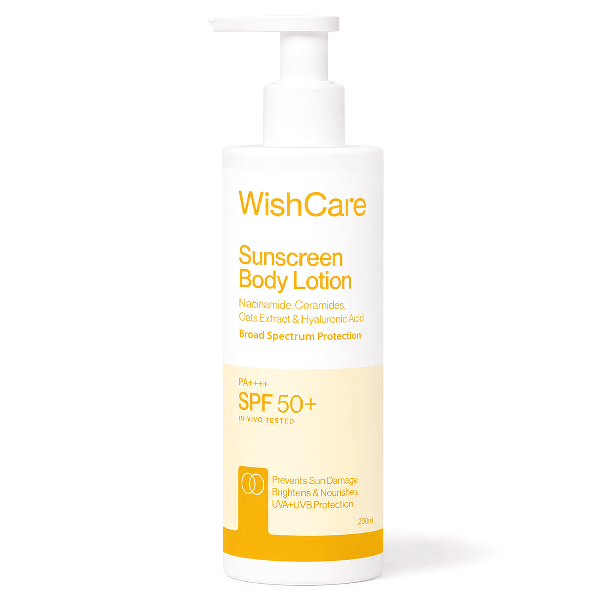 wishcare sunscreen body lotion