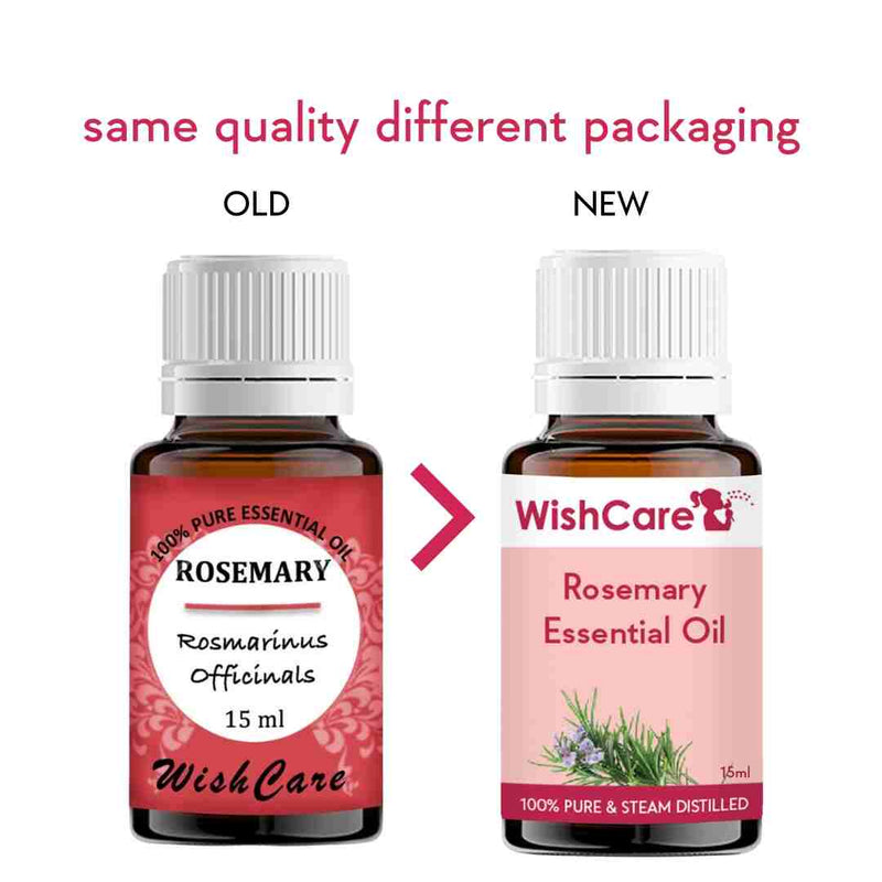 old and new packaging image of best rosemary oil for hair growth