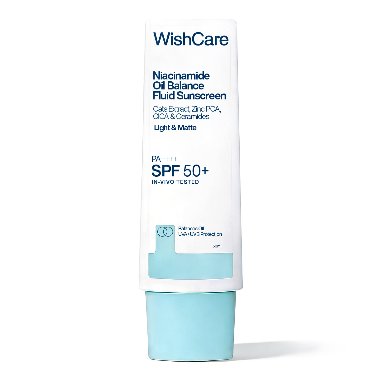 wishcare niacinamide oil balance fluid sunscreen