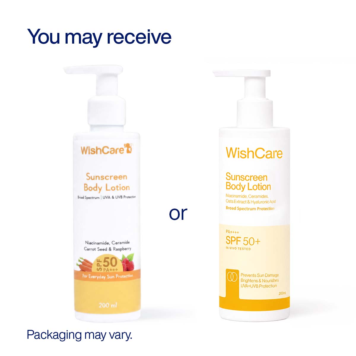 SPF 50 Sunscreen Body Lotion PA++++