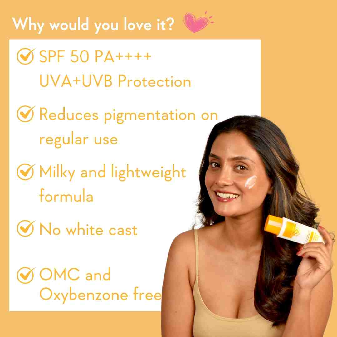 reasons for choosing the Vitamin C sunscreen