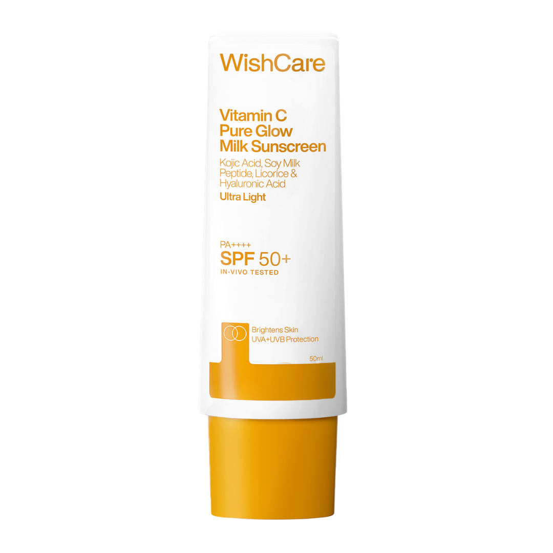 Vitamin C Pure Glow Milk Sunscreen | SPF 50 PA++++