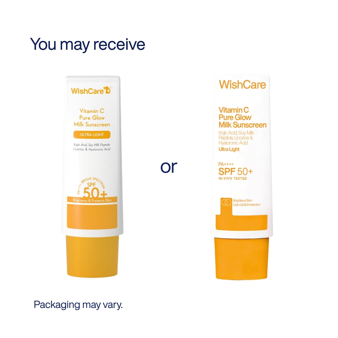 Vitamin C Pure Glow Milk Sunscreen | SPF 50 PA++++