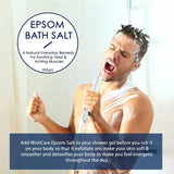 Natural & Pure Epsom Bath Salt - 950 Gms - For Muscle Pain Relief - WishCare - natural-pure-epsom-bath-salt-950-gms-no-color-fragrance-preservatives-for-muscle-pain-relief - Category_Wellness